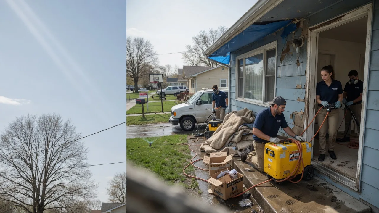 Basement Flood Cleanup in Glandorf, OH near me